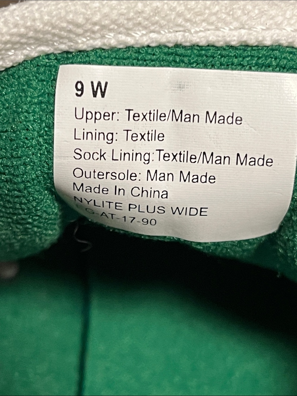 Tretorn Nylite Plus White Canvas Sneakers with Green Trim women's size 9 - Picture 10 of 10